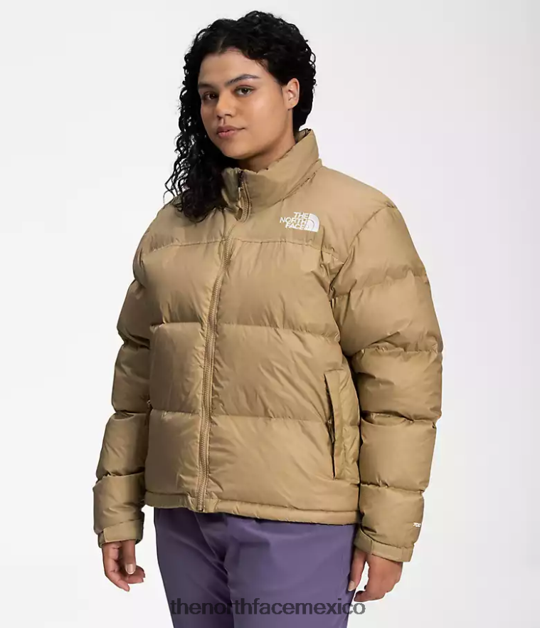 The North Face ropa NFHLJL800 piedra caqui mujer chaqueta nuptse retro 1996 - Image 3