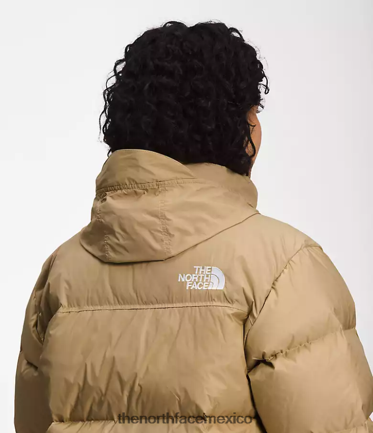 The North Face ropa NFHLJL800 piedra caqui mujer chaqueta nuptse retro 1996 - Image 5