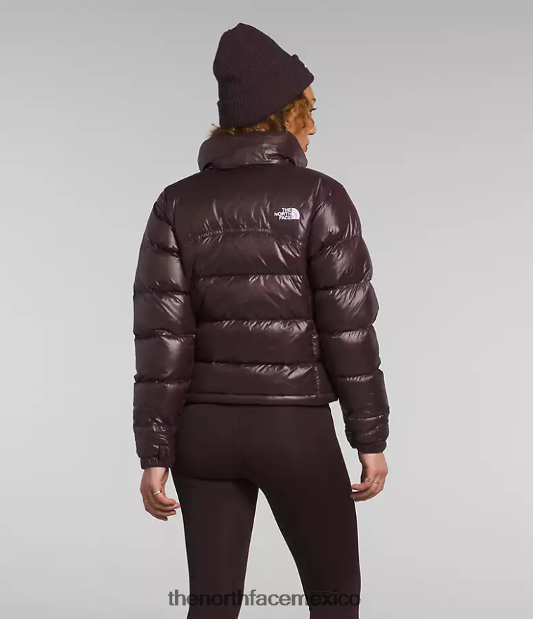 The North Face ropa NFHLJL804 marrón carbón mujer chaqueta nuptse retro 2000 - Image 2