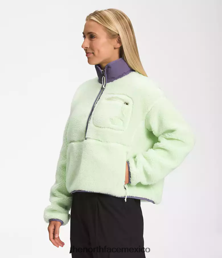 The North Face ropa NFHLJL805 crema de lima/pizarra lunar mujer jersey de pelo extremo - Image 3