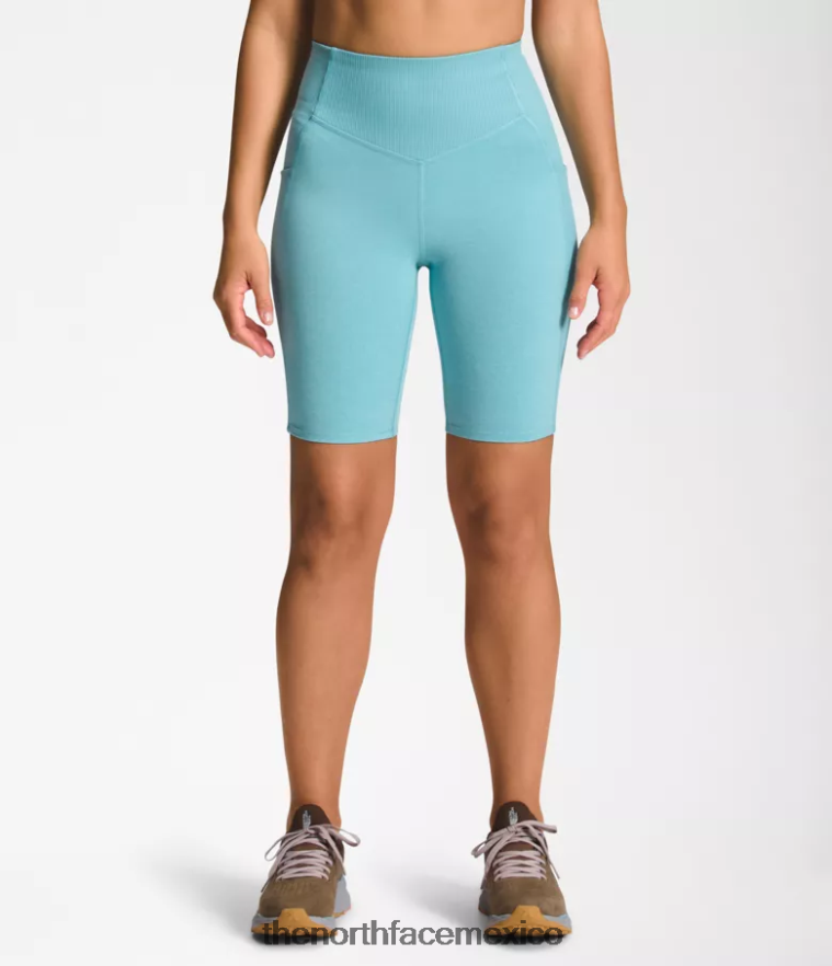 The North Face ropa NFHLJL811 Brezo de aguas de arrecife mujer dune sky pantalones cortos ajustados de 9'' - Image 1