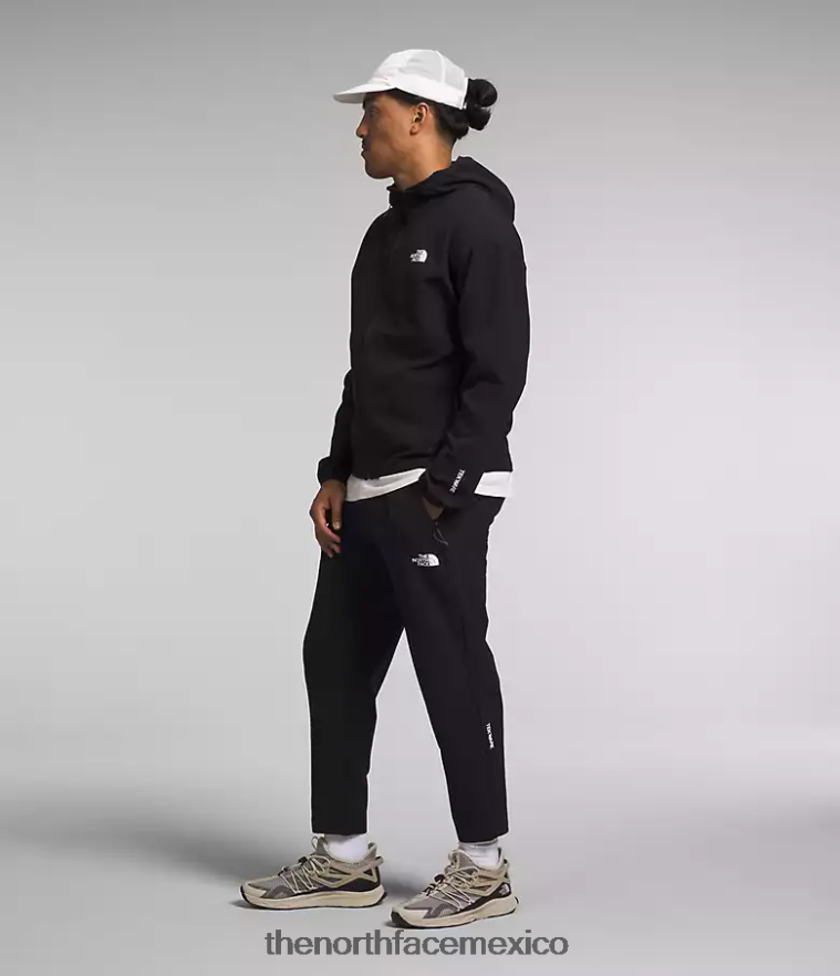 The North Face ropa NFHLJL833 negro hombres sudadera con capucha tekware grid - Image 2