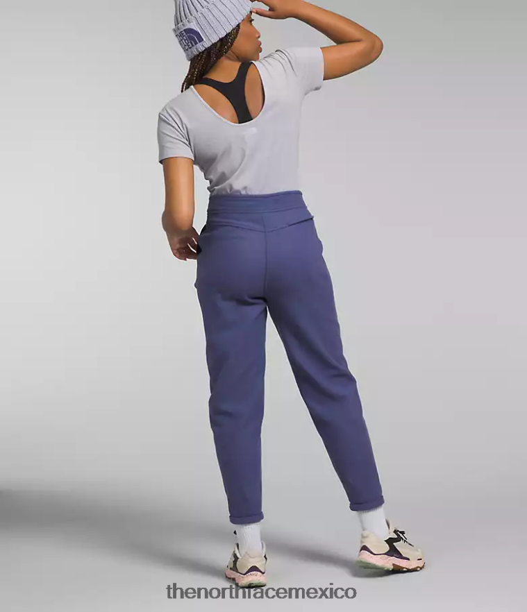 The North Face ropa NFHLJL845 cueva azul mujer pantalones alpinos polartec 100 - Image 3
