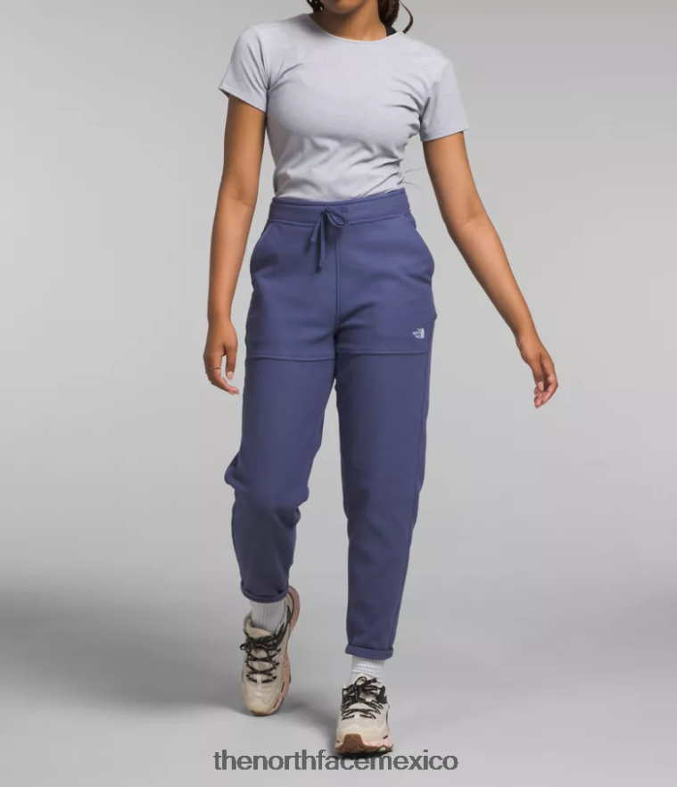 The North Face ropa NFHLJL845 cueva azul mujer pantalones alpinos polartec 100 - Image 1