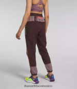 The North Face ropa NFHLJL853 marrón carbón/gris leonado mujer joggers trailwear okt flash - Image 2