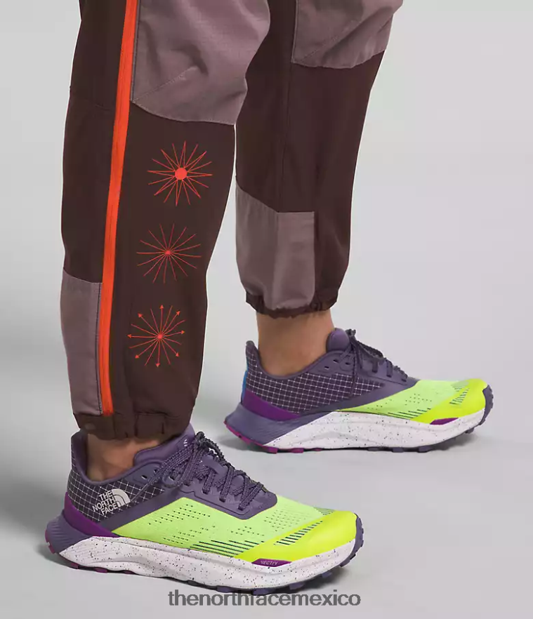 The North Face ropa NFHLJL853 marrón carbón/gris leonado mujer joggers trailwear okt flash - Image 4
