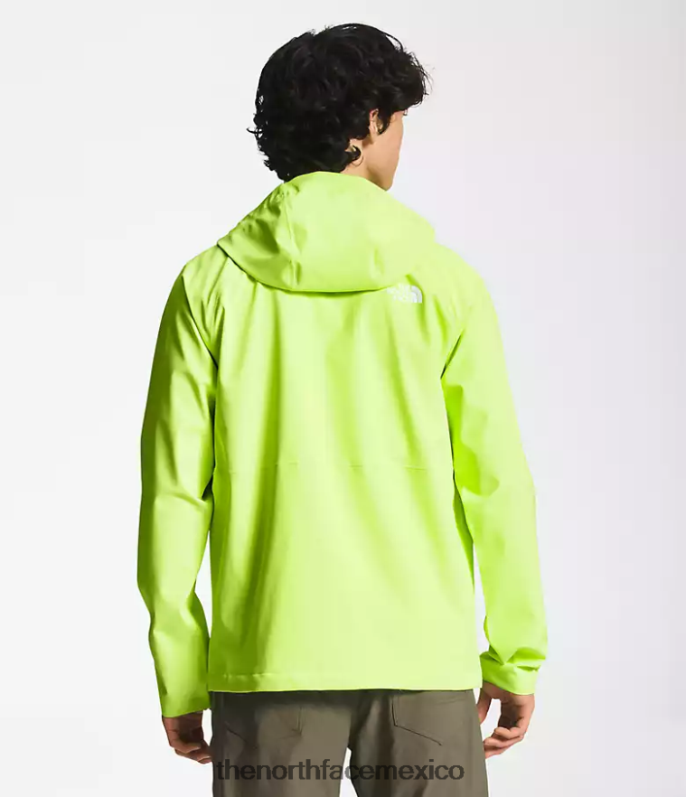The North Face ropa NFHLJL870 led amarillo hombres chaqueta elástica valle vista - Image 2
