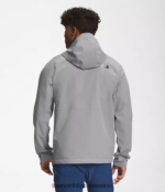 The North Face ropa NFHLJL871 fusionar gris hombres chaqueta elástica valle vista - Image 2