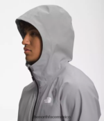 The North Face ropa NFHLJL871 fusionar gris hombres chaqueta elástica valle vista - Image 4