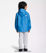 The North Face ropa NFHLJL89 estampado floral super sonic blue joy niños chaqueta de lluvia anora - Image 2