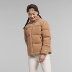 The North Face ropa NFHLJL913 mantequilla de almendras niños chaqueta retro nuptse 1996