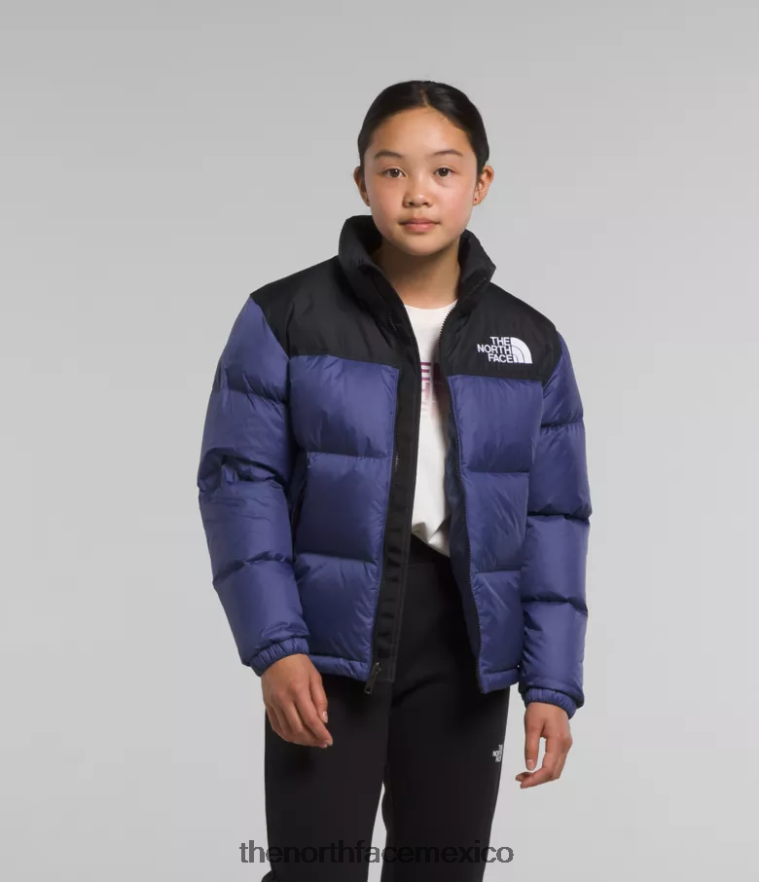 The North Face ropa NFHLJL914 cueva azul niños chaqueta retro nuptse 1996 - Image 1
