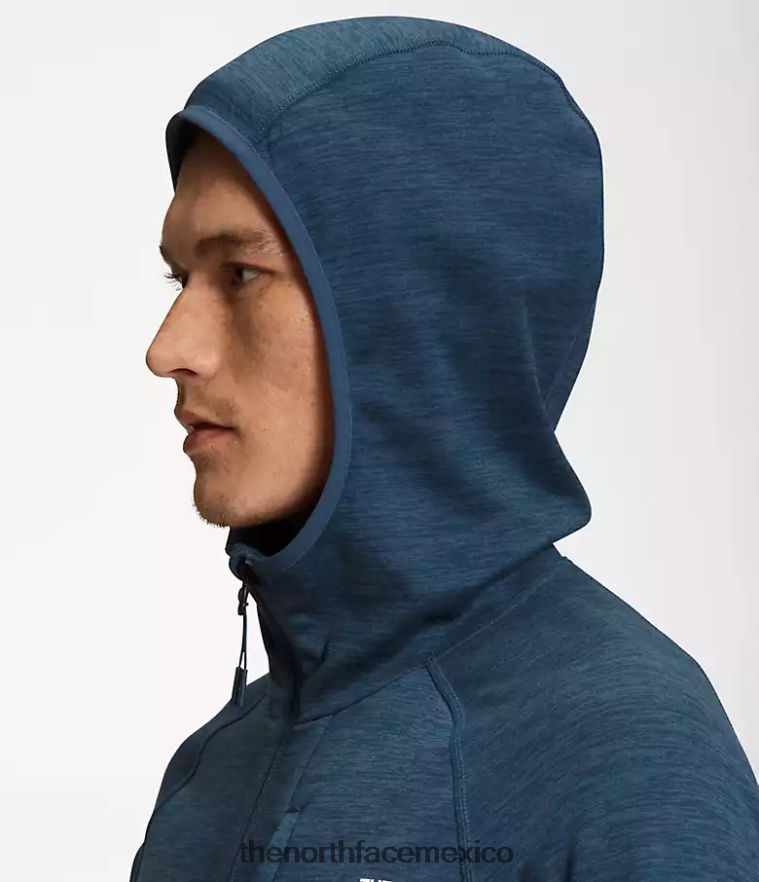 The North Face ropa NFHLJL923 brezo azul sombreado hombres sudadera con capucha de canyonlands - Image 4