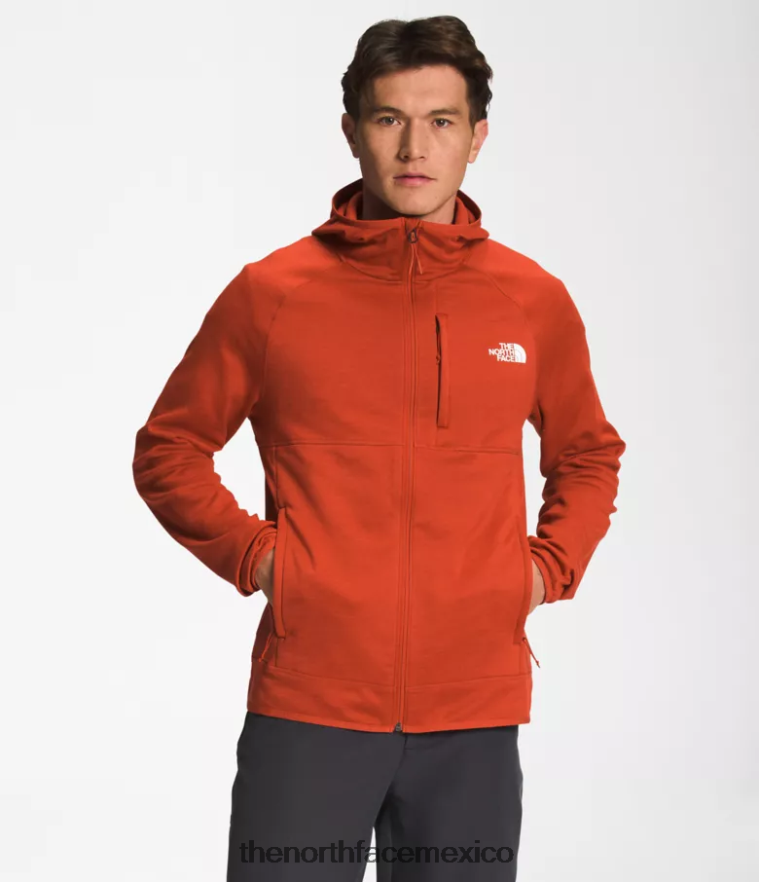 The North Face ropa NFHLJL925 Brezo de bronce oxidado hombres sudadera con capucha de canyonlands - Image 1