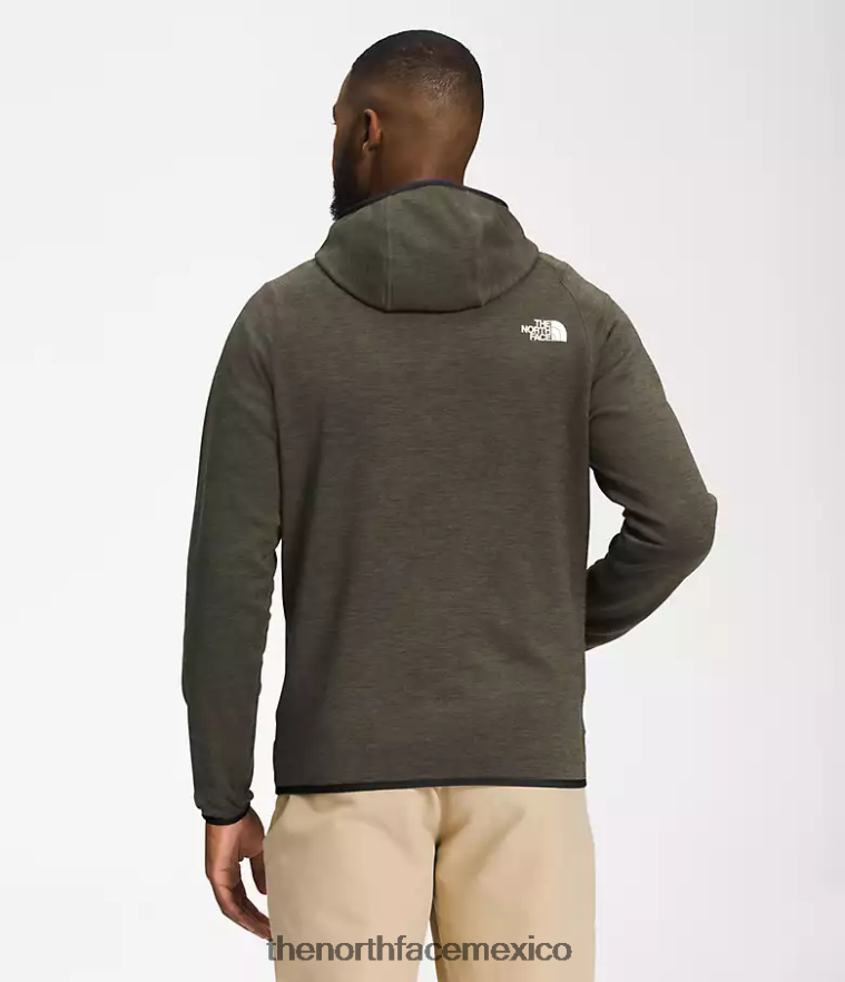 The North Face ropa NFHLJL926 nuevo gris topo verde brezo hombres sudadera con capucha de canyonlands - Image 2