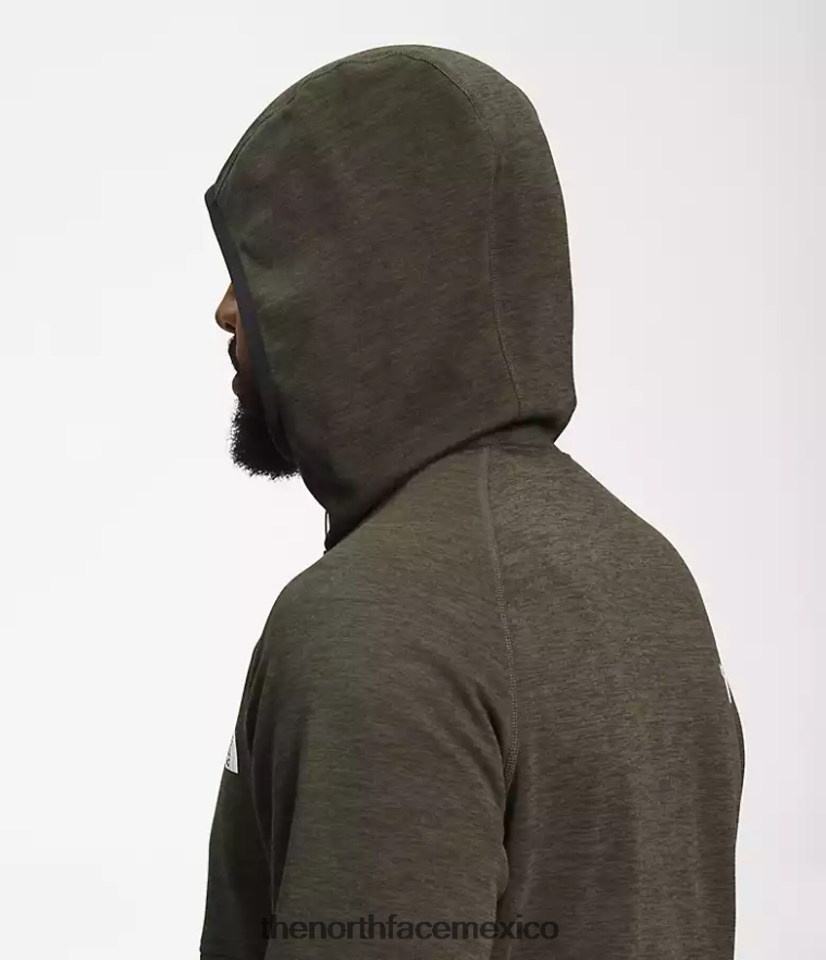 The North Face ropa NFHLJL926 nuevo gris topo verde brezo hombres sudadera con capucha de canyonlands - Image 4