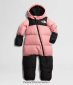 The North Face ropa NFHLJL92 rosa sombría bebé Bañador retro nuptse 1996