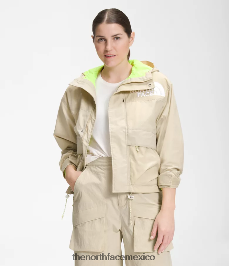 The North Face ropa NFHLJL941 grava mujer Chaqueta corta de montaña 86 low-fi hi-tek - Image 1