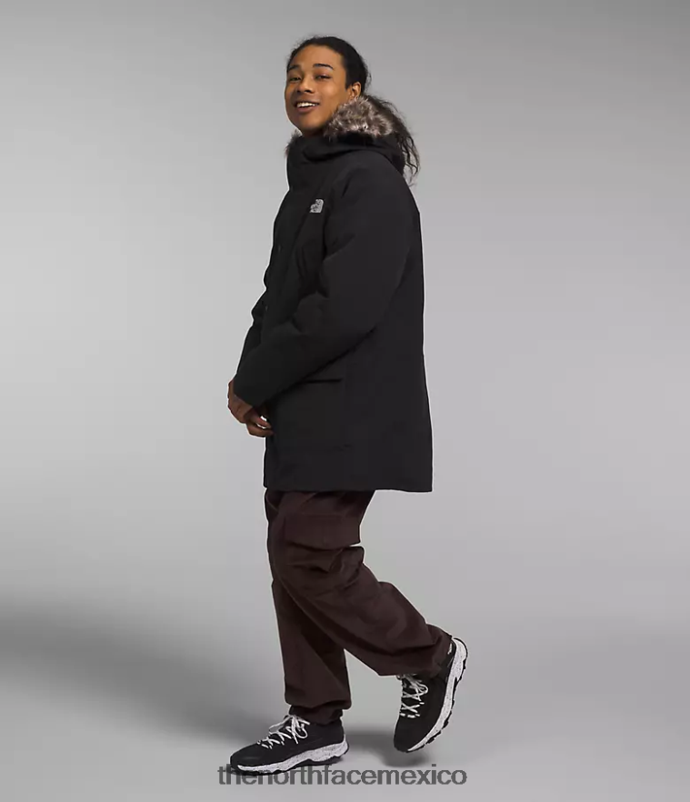 The North Face ropa NFHLJL94 negro hombres parka ártica premium - Image 2