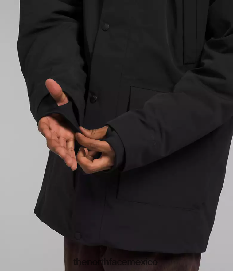 The North Face ropa NFHLJL94 negro hombres parka ártica premium - Image 8