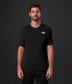 The North Face ropa NFHLJL957 negro hombres camiseta de manga corta Summit Series Crevasse
