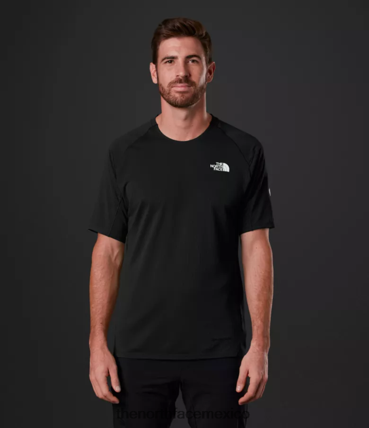 The North Face ropa NFHLJL957 negro hombres camiseta de manga corta Summit Series Crevasse - Image 1