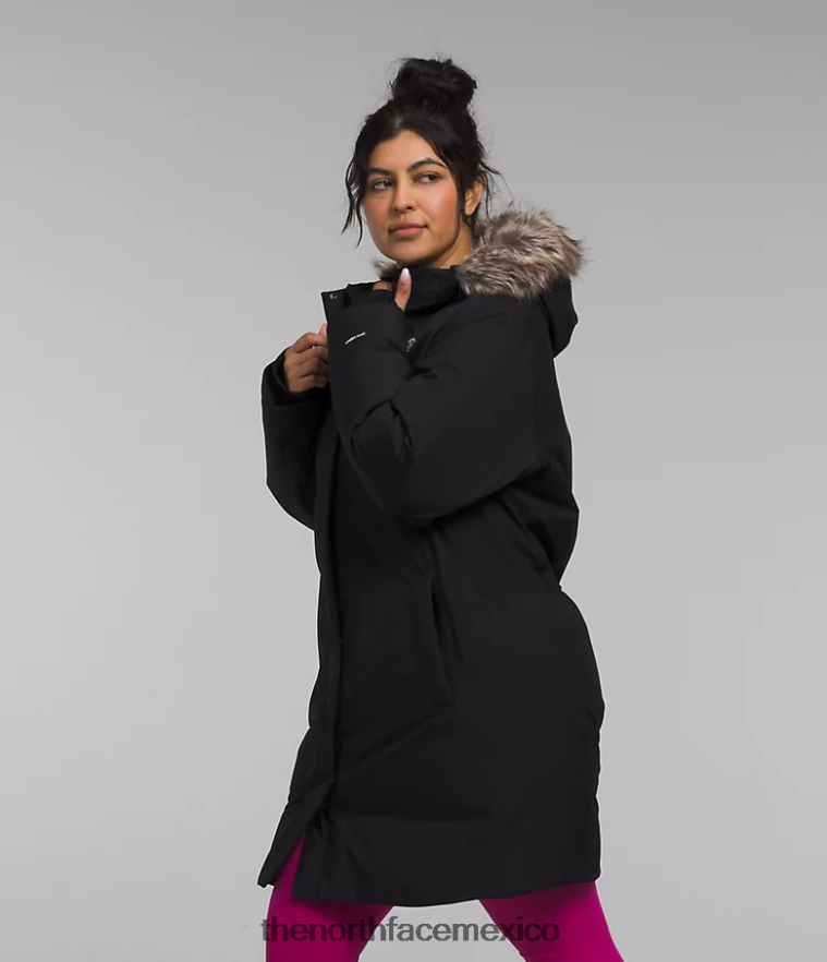 The North Face ropa NFHLJL965 negro mujer más parka ártica - Image 2