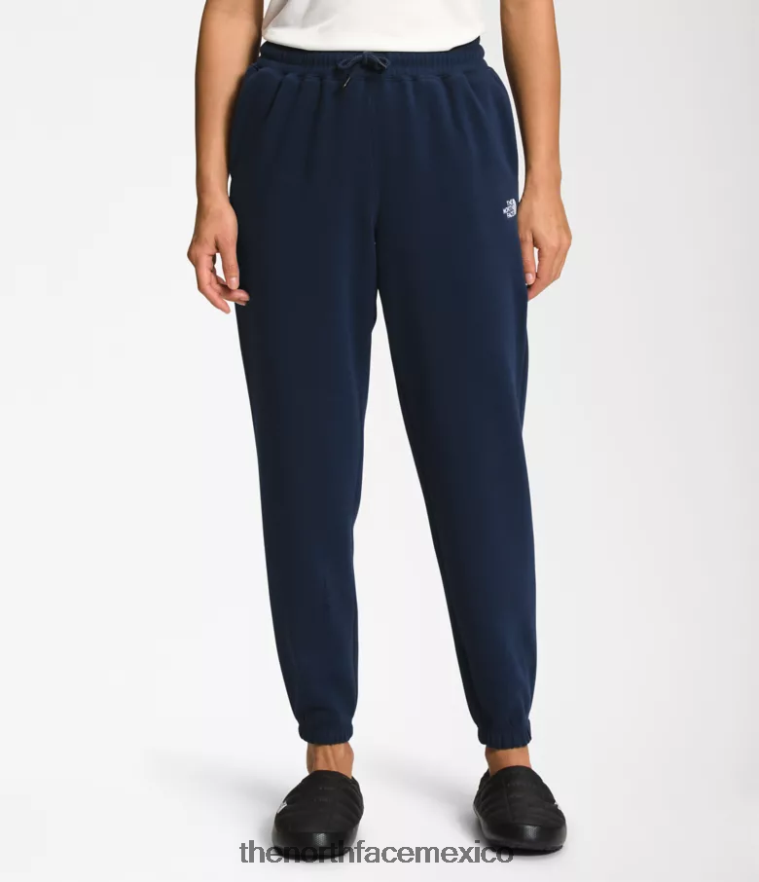 The North Face ropa NFHLJL975 azul marino cumbre/blanco tnf mujer pantalones deportivos de lana con media cúpula - Image 1