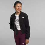 The North Face ropa NFHLJL985 tnf brezo negro niños acogedora chaqueta de polar de ensueño con cremallera completa