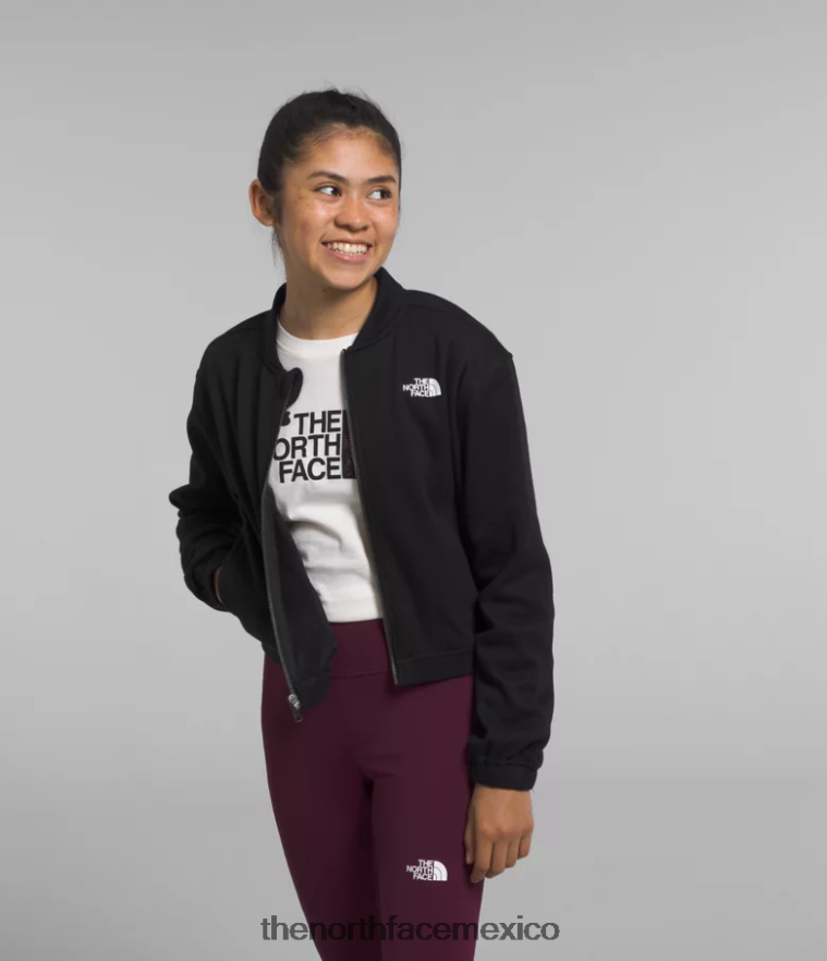 The North Face ropa NFHLJL985 tnf brezo negro niños acogedora chaqueta de polar de ensueño con cremallera completa - Image 1