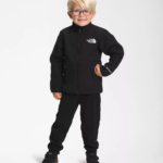 The North Face ropa NFHLJL987 negro niños chaqueta denali