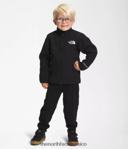 The North Face ropa NFHLJL987 negro niños chaqueta denali