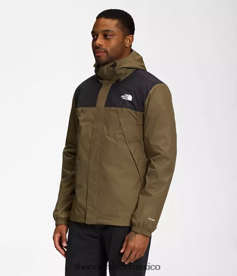 The North Face ropa NFHLJL999 oliva militar/negro tnf hombres triclima de antora - Image 3