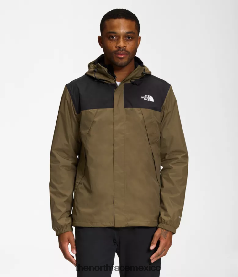 The North Face ropa NFHLJL999 oliva militar/negro tnf hombres triclima de antora - Image 1