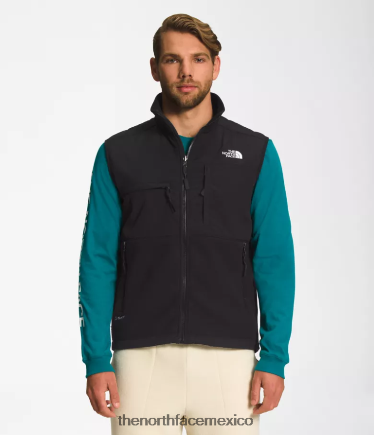 The North Face ropa NFHLJL598 negro hombres chaleco denali