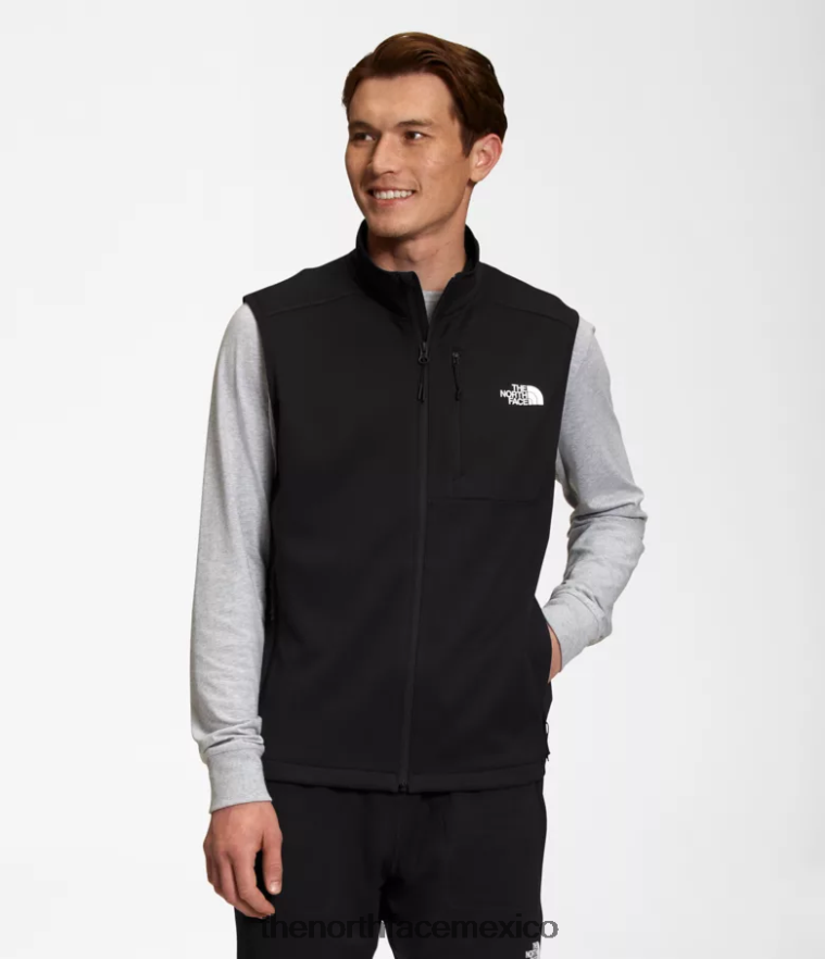 The North Face ropa NFHLJL95 negro hombres chaleco canyonlands