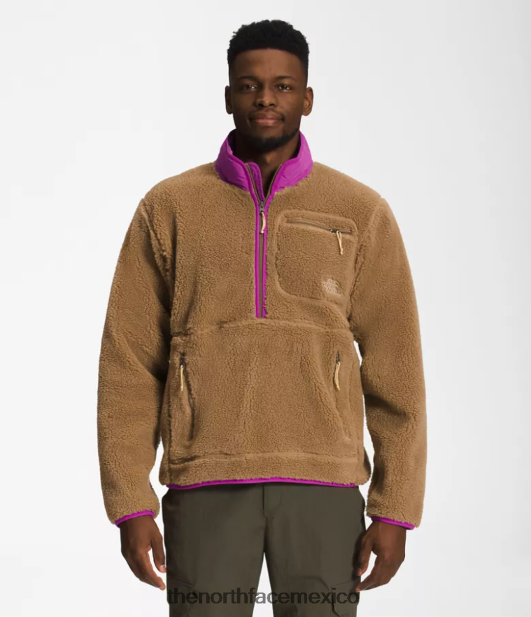The North Face ropa NFHLJL122 flor de cactus marrón/púrpura utilitario hombres jersey de pelo extremo The North Face ropa NFHLJL122 flor de cactus marrón/púrpura utilitario hombres jersey de pelo extremo